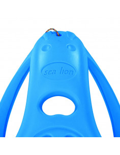 Slittino Blu 80x39,5x25,5 cm in Polipropilene