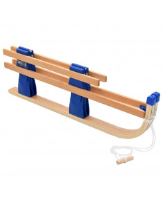 Slittino Pieghevole in Legno 110 cm