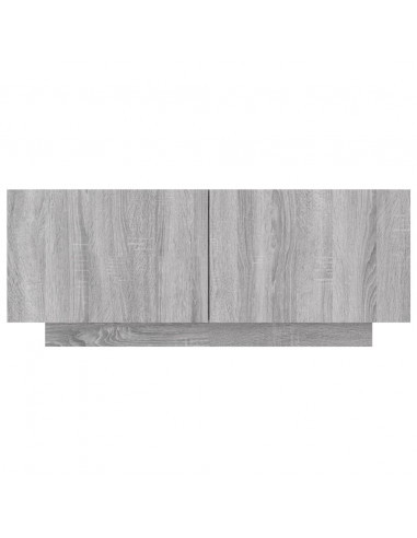 Mobile TV Grigio Sonoma 100x35x40 cm in Legno Multistrato