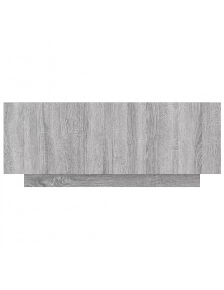 Mobile TV Grigio Sonoma 100x35x40 cm in Legno Multistrato
