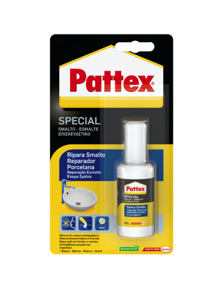 Smalto acqua Pattex 2668400 BAGNO SANO Ripara Smalto Bianco