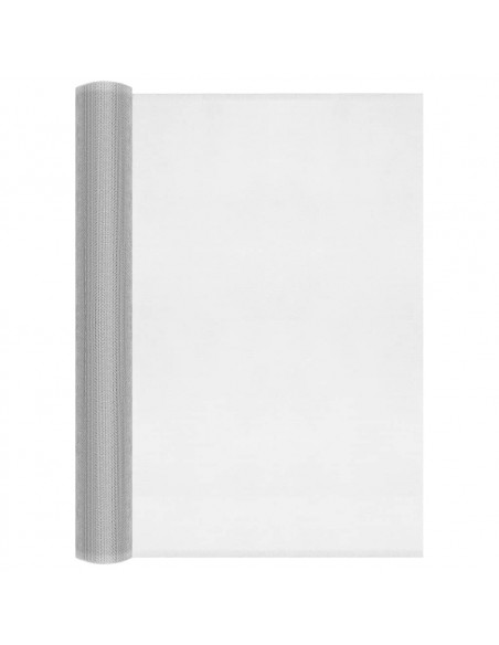 Zanzariera in Alluminio 60x500 cm Argento