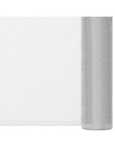 Zanzariera in Alluminio 112x2000 cm Argento