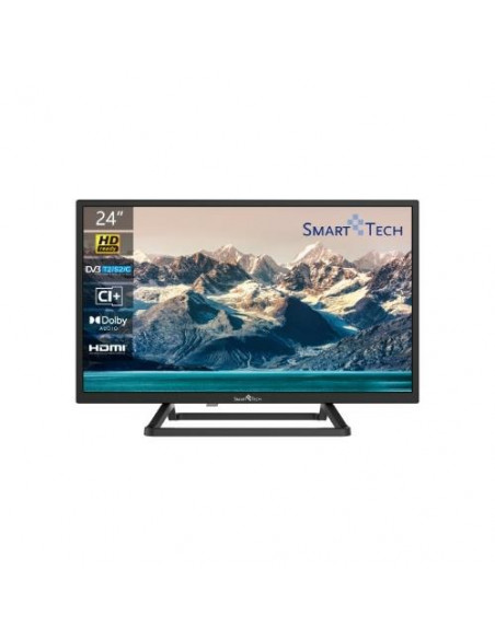 SMART TECH LED 24" 24HN10T3 DVB-T2/S2 HD  BLACK CI SLOT HM 3XHDMI 2XUSB VESA