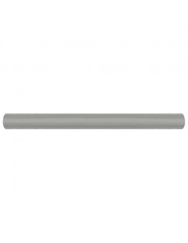 Recinzione in Rete in Acciaio Inossidabile 80x1000 cm Argento