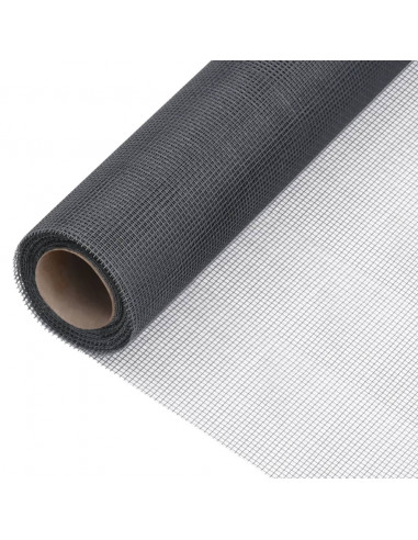 Zanzariera in Fibra di Vetro 60x500 cm Grigia
