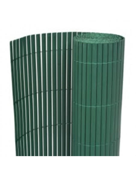 Recinzione da Giardino a Doppio Lato 90x400 cm Verde