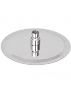 Soffione per Doccia a Pioggia 2 pz Acciaio Inossidabile Ø 20 cm