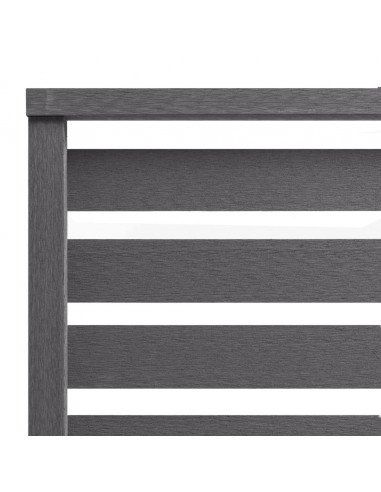 Pannello di Recinzione in WPC 180x180 cm Grigio