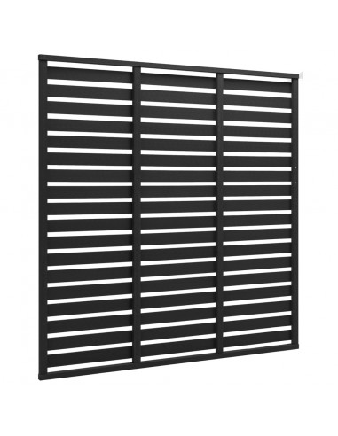 Pannello di Recinzione in WPC 180x180 cm Nero