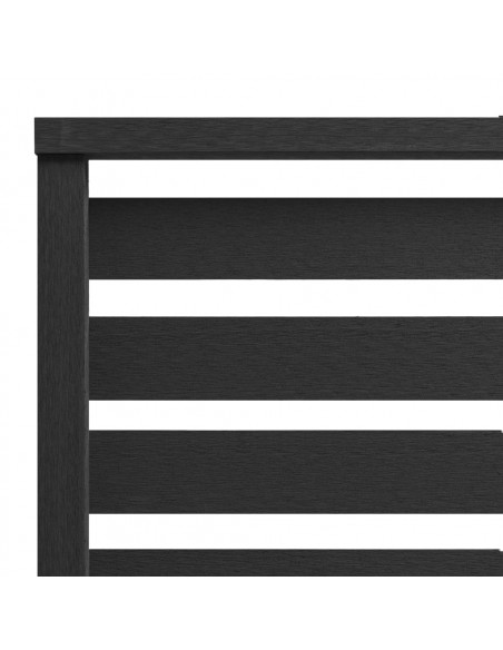 Pannello di Recinzione in WPC 180x180 cm Nero