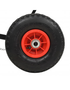 Spazzaneve Manuale con Ruote 100x44 cm