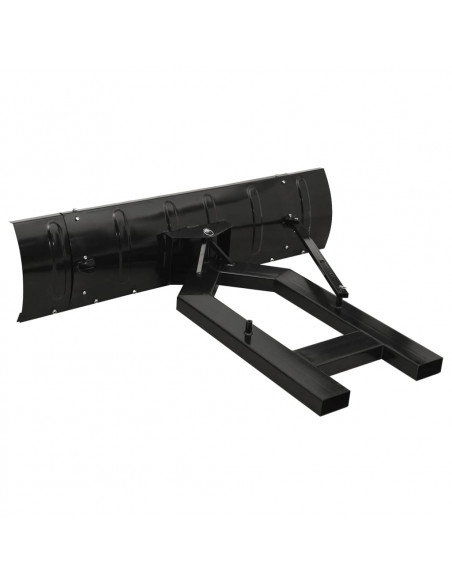 Spazzaneve per Muletto 150x38 cm Nero