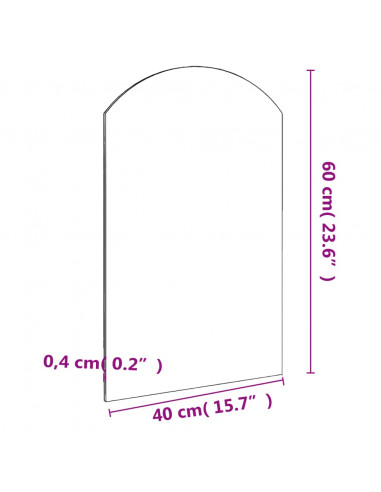 Specchio 60x40 cm in Vetro