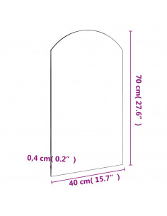 Specchio 70x40 cm in Vetro