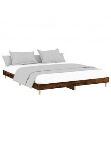 Giroletto Rovere Fumo 160x200 cm in Legno Multistrato