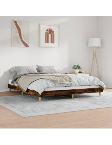 Giroletto Rovere Fumo 160x200 cm in Legno Multistrato