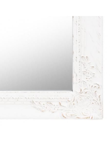 Specchio Autoportante Bianco 40x160 cm