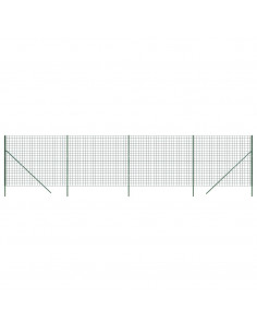 Recinzione Metallica Verde 2x10 m in Acciaio Zincato 2