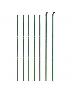 Recinzione Metallica Verde 2x10 m in Acciaio Zincato 2