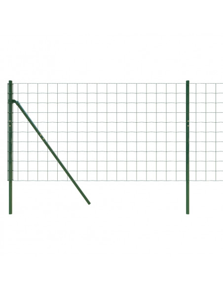 Recinzione Metallica Verde 1x25 m in Acciaio Zincato