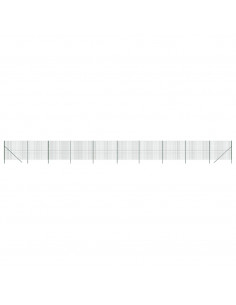 Recinzione Metallica Verde 1,8x25 m in Acciaio Zincato 2