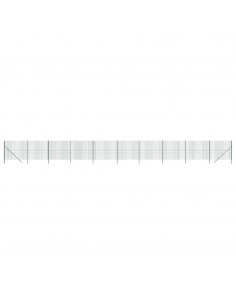 Recinzione Metallica Verde 2,2x25 m in Acciaio Zincato 2