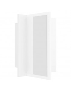 Specchio da Bagno con LED Bianco 40x12x45 cm in Acrilico