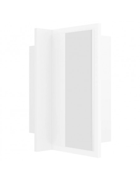 Specchio da Bagno con LED Bianco 40x12x45 cm in Acrilico