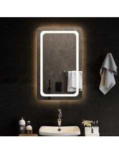 Specchio da Bagno con Luci LED 50x80 cm