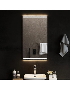 Specchio da Bagno con Luci LED 50x90 cm