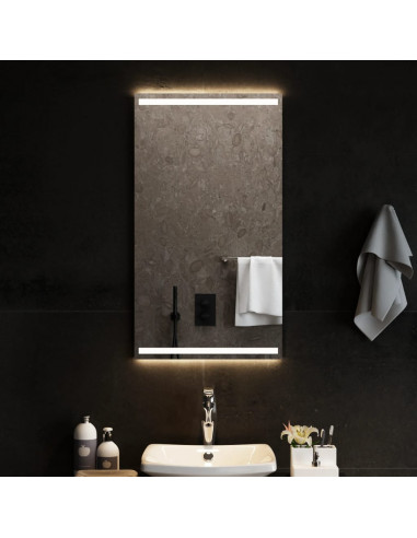 Specchio da Bagno con Luci LED 50x90 cm