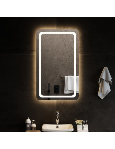 Specchio da Bagno con Luci LED 60x100 cm