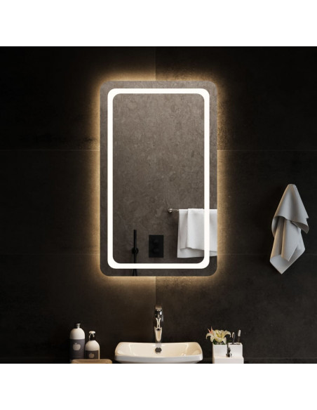 Specchio da Bagno con Luci LED 60x100 cm