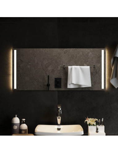 Specchio da Bagno con Luci LED 90x40 cm