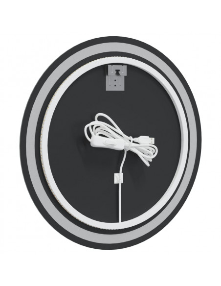 Specchio da Bagno LED 60 cm Rotondo