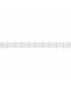 Recinzione Metallica Antracite 1,4x25 m in Acciaio Zincato 2