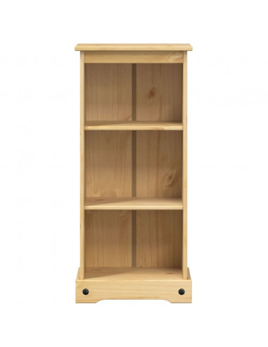Libreria Corona 46x29x100 cm in Legno Massello di Pino