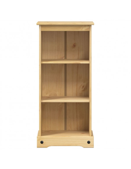 Libreria Corona 46x29x100 cm in Legno Massello di Pino
