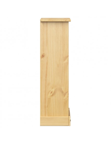 Libreria Corona 46x29x100 cm in Legno Massello di Pino