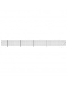 Recinzione Metallica Antracite 1,6x25 m in Acciaio Zincato 2