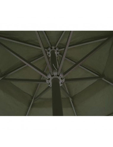 Ombrellone in Alluminio con Base Portatile Verde