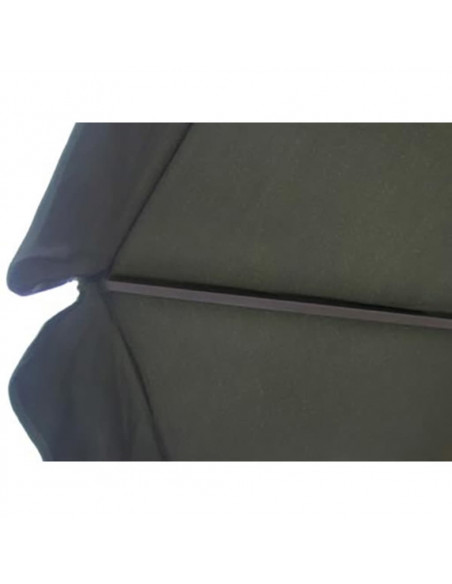 Ombrellone in Alluminio con Base Portatile Verde