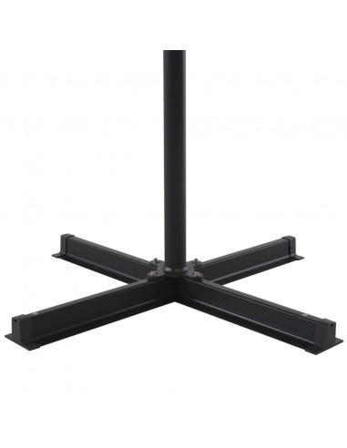 Ombrellone da Esterni con Base Portatile Antracite