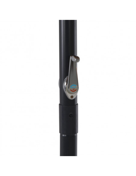 Ombrellone da Esterni con Base Portatile Grigio Talpa
