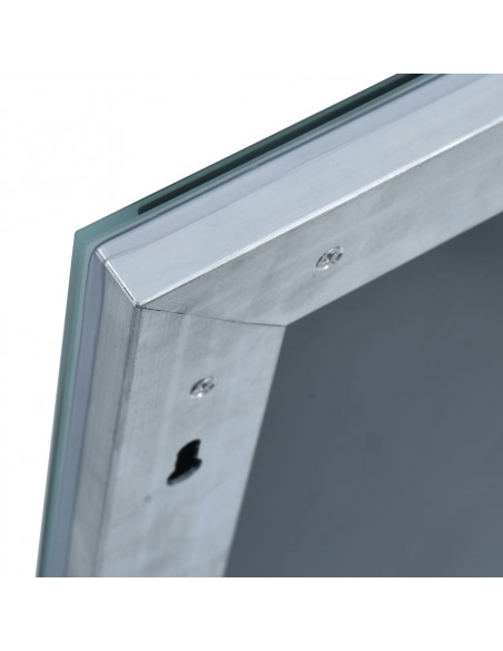 Specchio da Parete a LED per Bagno 100x60 cm