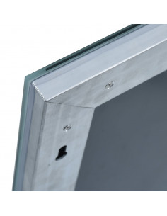 Specchio da Parete a LED per Bagno 80x60 cm