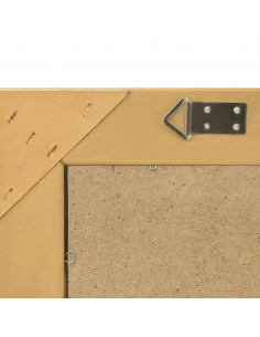 Specchio da Parete Stile Barocco 50x60 cm Oro