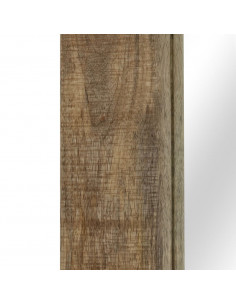 Specchio in Legno Massello di Mango 50x110 cm