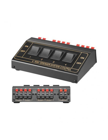 Splitter audio Techly 11934 Idata Au 265 Nero